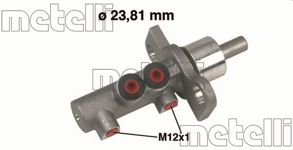 METELLI Hovedbremsecylinder 050260 for VW