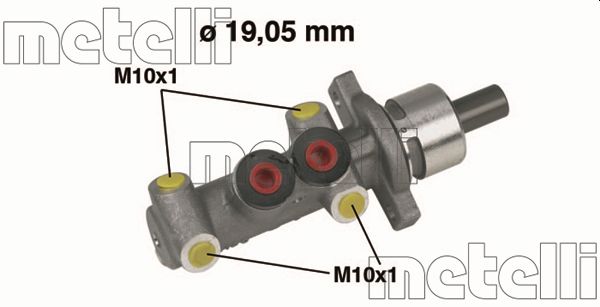 METELLI Hovedbremsecylinder 050266 for PEUGEOT