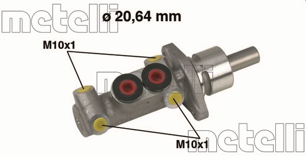 METELLI Hovedbremsecylinder 050277 for VW