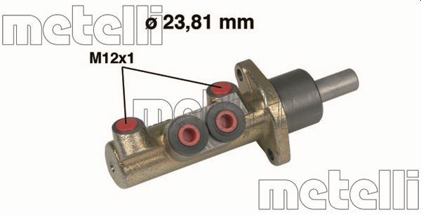 METELLI Hovedbremsecylinder 050311 for FORD VW
