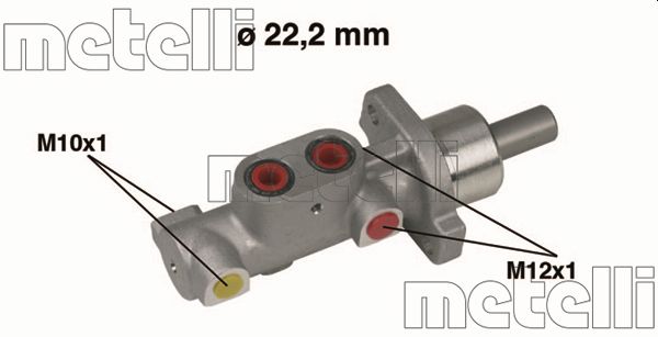 METELLI Hovedbremsecylinder 050359 for PEUGEOT