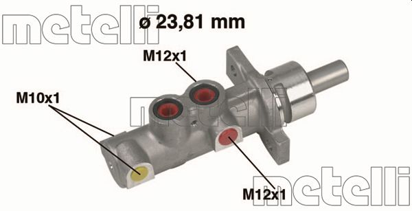 METELLI Hovedbremsecylinder 050362 for CITROËN