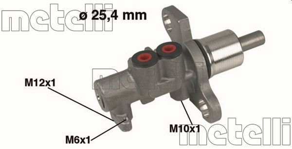 METELLI Hovedbremsecylinder 050368 for VW