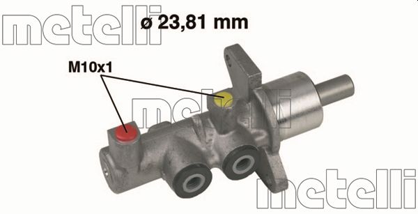 METELLI Hovedbremsecylinder 050379 for OPEL