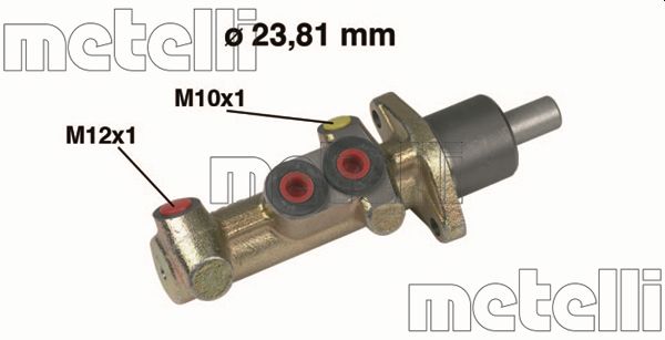 METELLI Hovedbremsecylinder 050386 for RENAULT