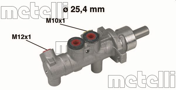 METELLI Hovedbremsecylinder 050414 for OPEL NISSAN RENAULT TRUCKS