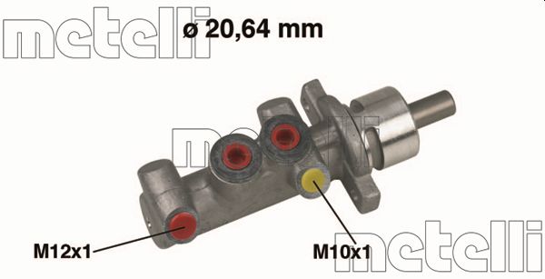 METELLI Hovedbremsecylinder 050416 for RENAULT RENAULT TRUCKS