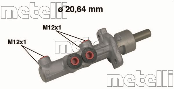 METELLI Hovedbremsecylinder 050493 for VW