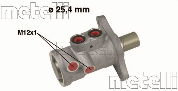 METELLI Hovedbremsecylinder 050557