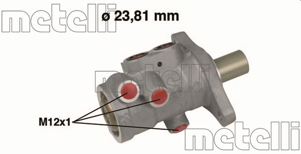 METELLI Hovedbremsecylinder 050556 for RENAULT
