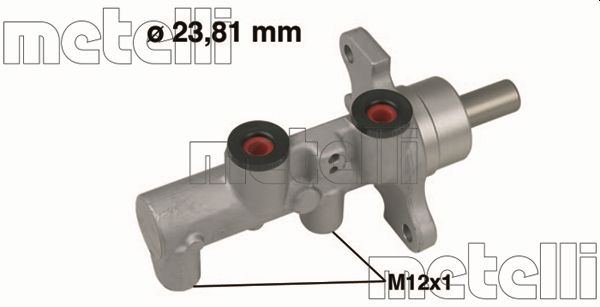 METELLI Hovedbremsecylinder 050568 for OPEL
