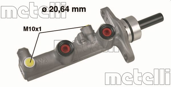 METELLI Hovedbremsecylinder 050590 for TOYOTA