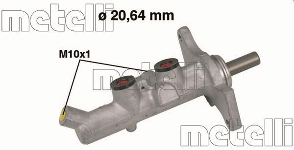 METELLI Hovedbremsecylinder 050592 for TOYOTA