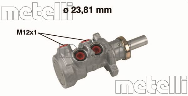 METELLI Hovedbremsecylinder 050640 for FORD