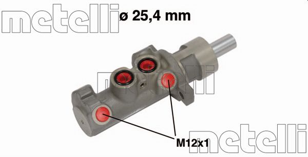 METELLI Hovedbremsecylinder 050642 for FORD