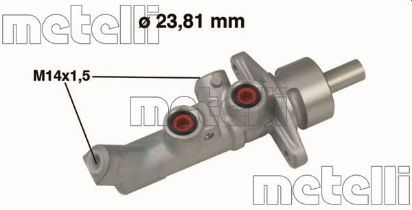 METELLI Hovedbremsecylinder 050648 for TOYOTA