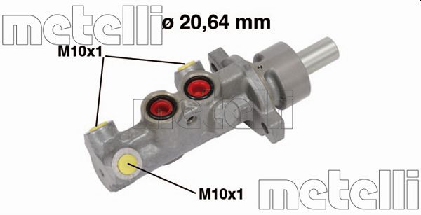 METELLI Hovedbremsecylinder 050708 for TOYOTA