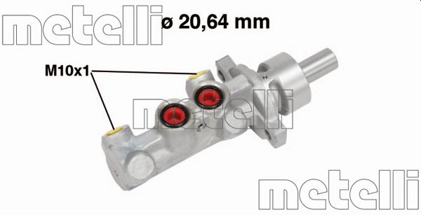 METELLI Hovedbremsecylinder 050709 for TOYOTA