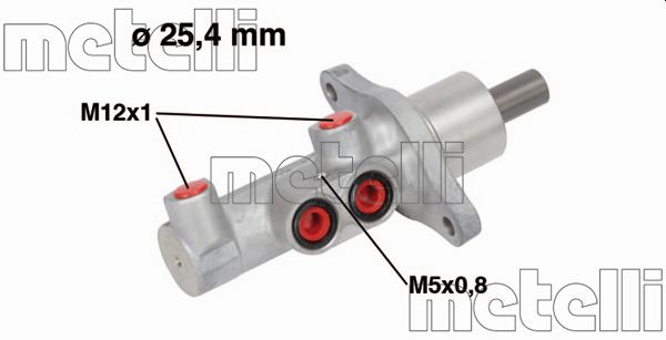 METELLI Hovedbremsecylinder 050718 for FORD
