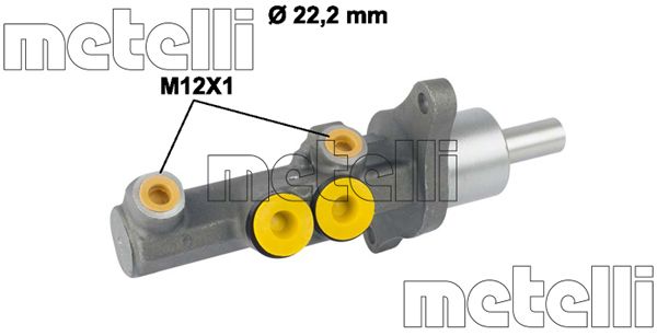 METELLI Hovedbremsecylinder 050720 for VW