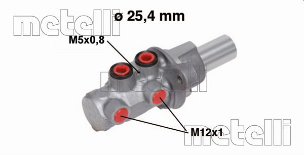 METELLI Hovedbremsecylinder 050754 for FORD