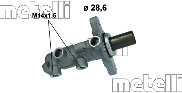 METELLI Hovedbremsecylinder 050848 for FORD