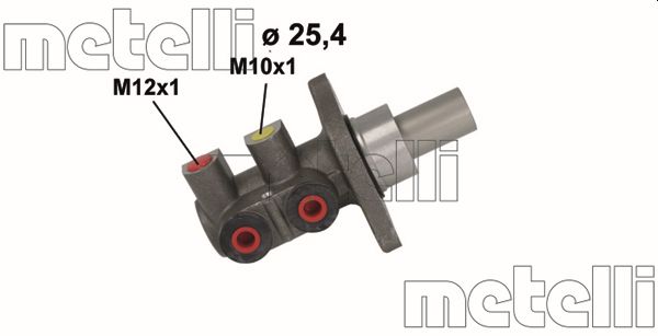 METELLI Hovedbremsecylinder 051129 for OPEL