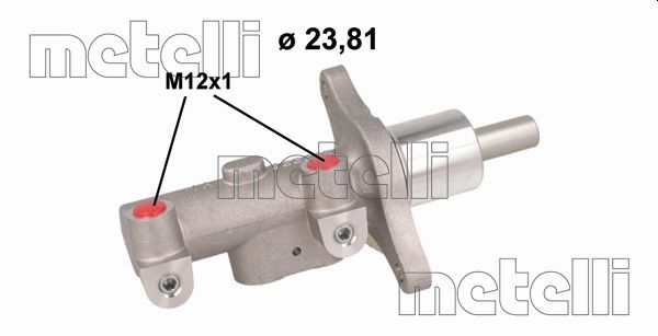 METELLI Hovedbremsecylinder 051137 for CITROËN PEUGEOT