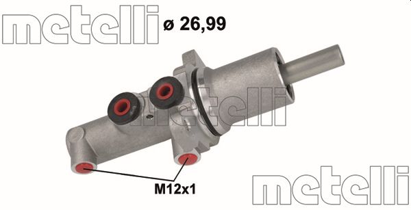 METELLI Hovedbremsecylinder 051144 for MERCEDES-BENZ VW