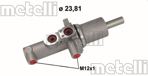 METELLI Hovedbremsecylinder 051145 for MERCEDES-BENZ