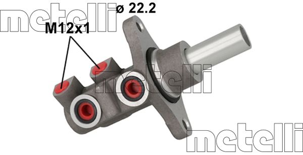 METELLI Hovedbremsecylinder 051158 for TOYOTA