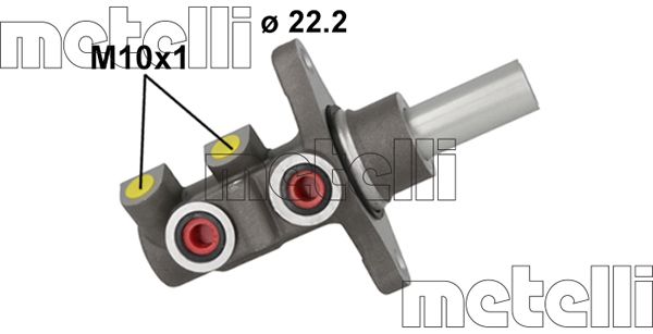 METELLI Hovedbremsecylinder 051157 for TOYOTA