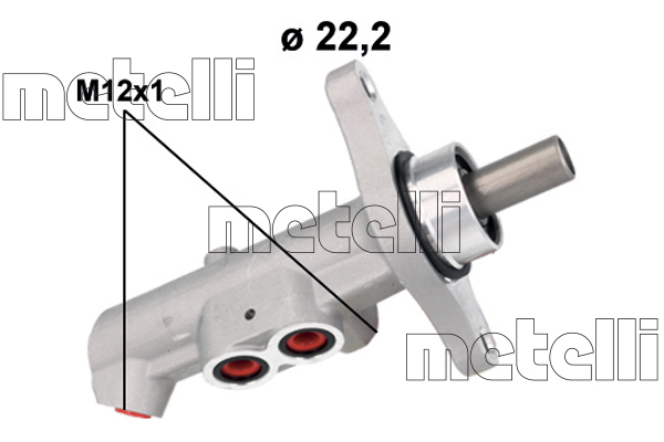 METELLI Hovedbremsecylinder 051177 for DACIA