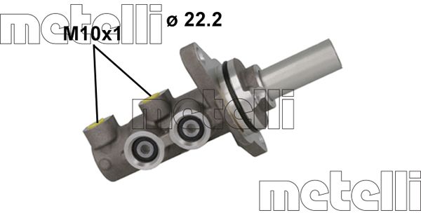 METELLI Hovedbremsecylinder 051163 for TOYOTA