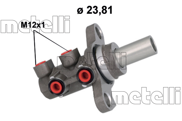 METELLI Hovedbremsecylinder 051184 for VAUXHALL CHEVROLET
