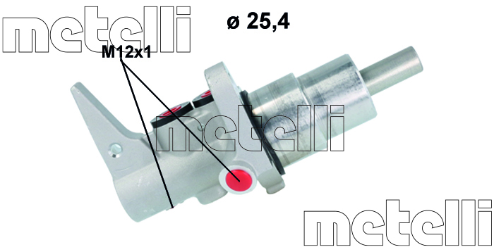 METELLI Hovedbremsecylinder 051194 for VW