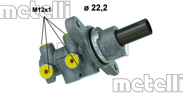 METELLI Hovedbremsecylinder 051214 for RENAULT