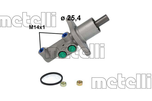 METELLI Hovedbremsecylinder 051243 for FORD