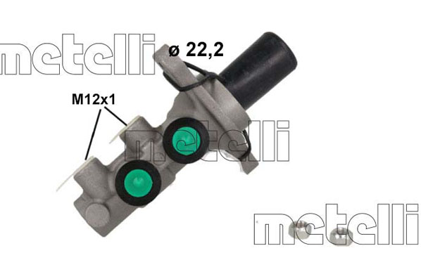METELLI Hovedbremsecylinder 051249 for MITSUBISHI