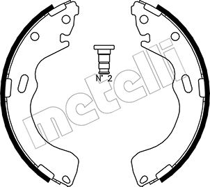 METELLI Bremsebakkesæt 530216 for FORD MAZDA