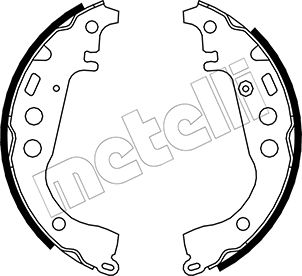 METELLI Bremsebakkesæt 530431 for GREAT WALL GEELY TOYOTA