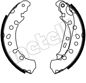 METELLI Bremsebakkesæt 530750 for TOYOTA
