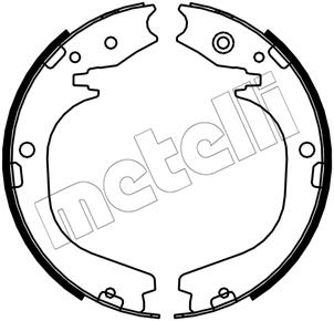 METELLI Bremsebakkesæt, parkeringsbremse 530754 for NISSAN