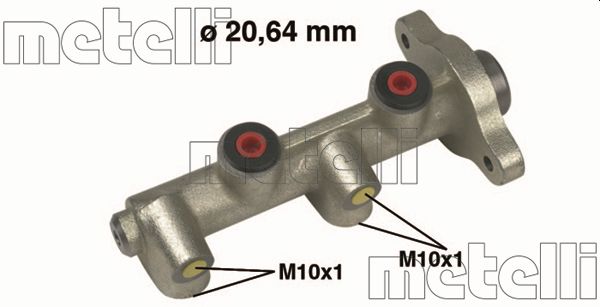 METELLI Hovedbremsecylinder 050118 for OPEL