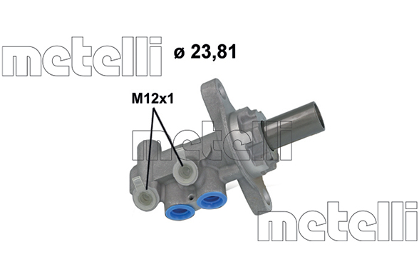 METELLI Hovedbremsecylinder 051261 for VW