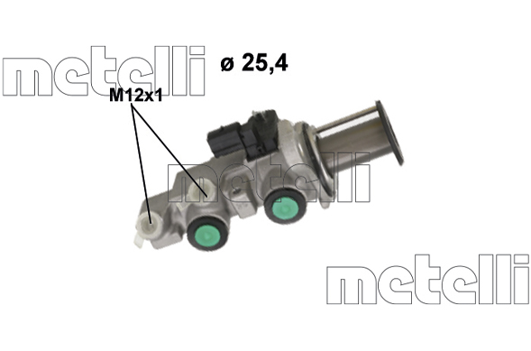 METELLI Hovedbremsecylinder 051266 for VW