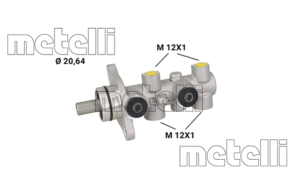 METELLI Hovedbremsecylinder 051226 for KIA