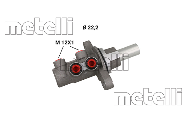 METELLI Hovedbremsecylinder 051255 for MERCEDES-BENZ RENAULT TRUCKS