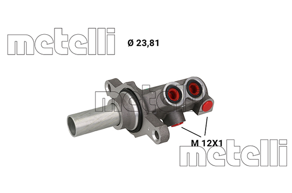 METELLI Hovedbremsecylinder 051295 for RENAULT