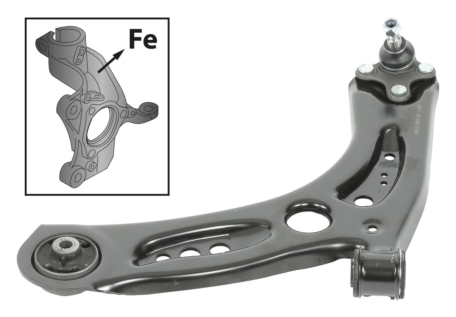 MOOG Bærearm, hjulophæng vowp13841 for AUDI VW SKODA SEAT